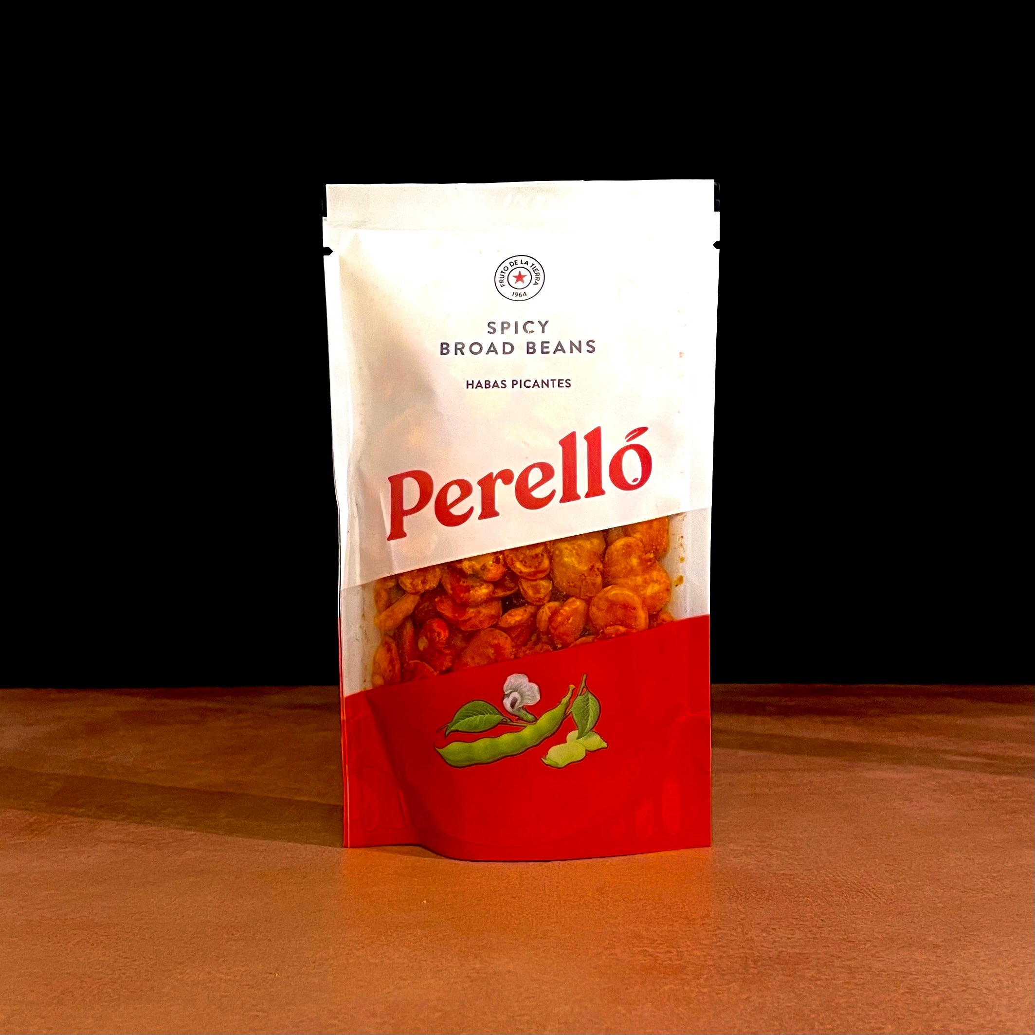 Perello spicy broad beans, 100g